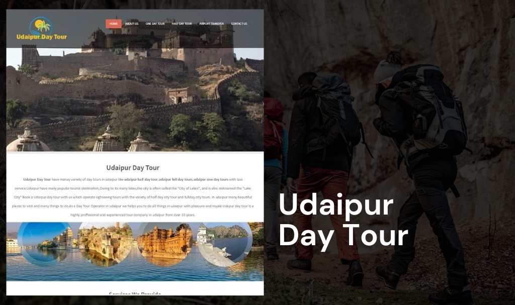 Tour Company Website Design Company in Udaipur