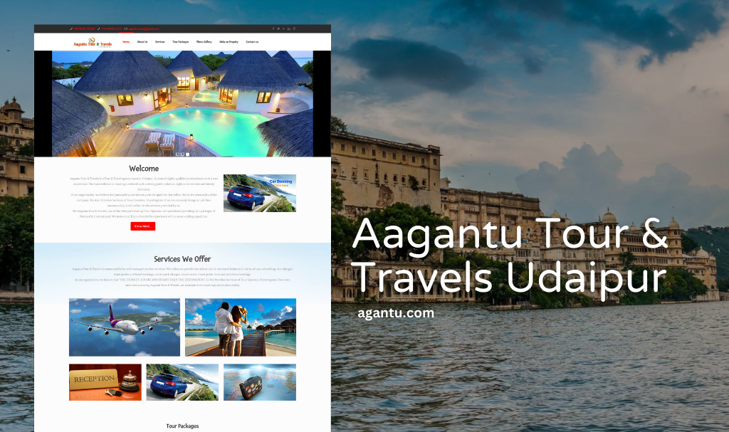 Tour Travel Website Designer in Udaipur, Rajasthan, India