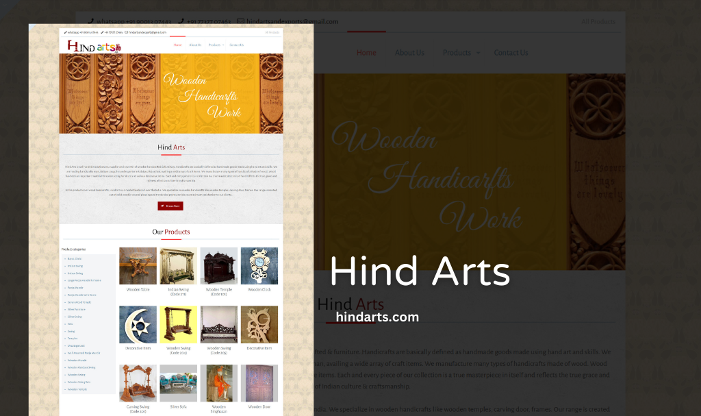 Art and Craft Website Designer in Udaipur, Rajasthan, India