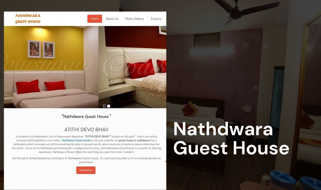 Guest House Website Designer in Udaipur