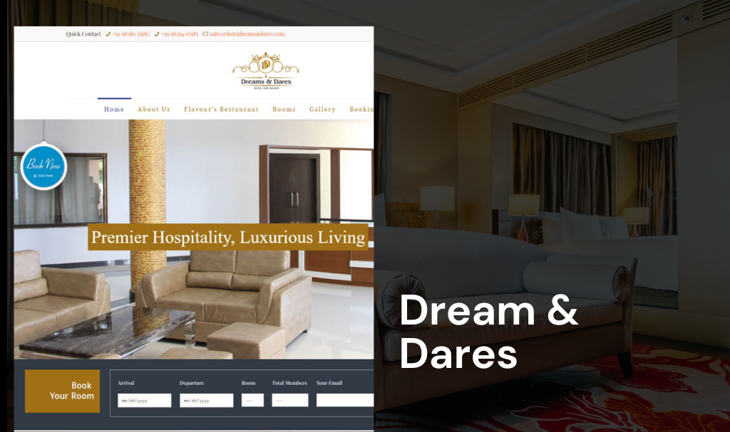 Best Resort Website Design Company Udaipur, Rajasthan, India