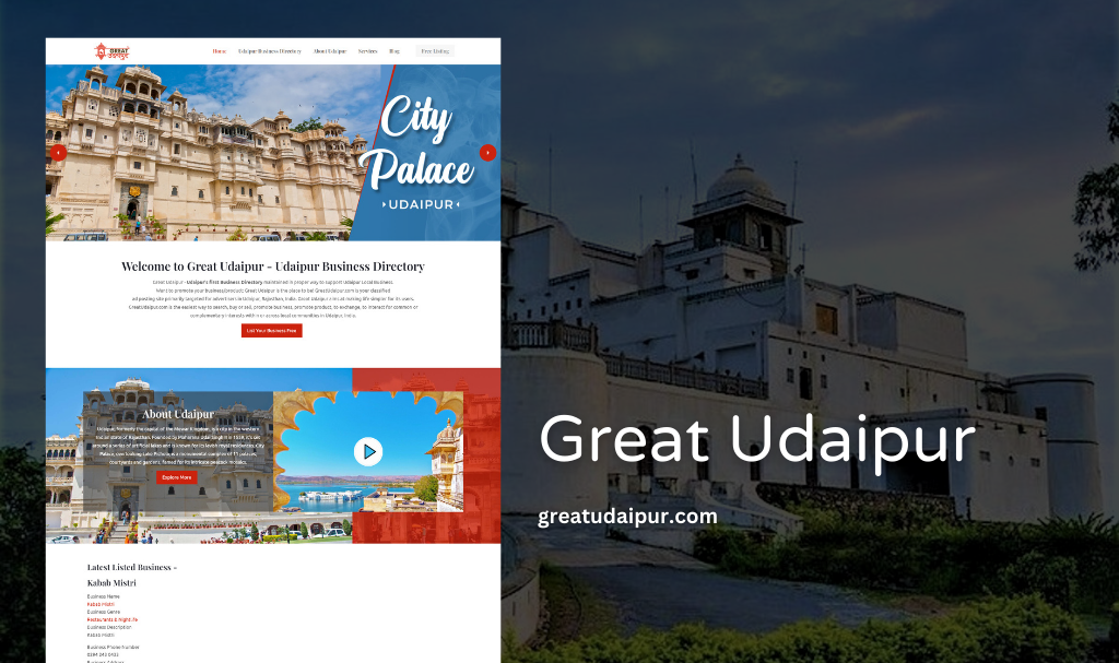 Classified Website Designer in Udaipur, Rajasthan, India