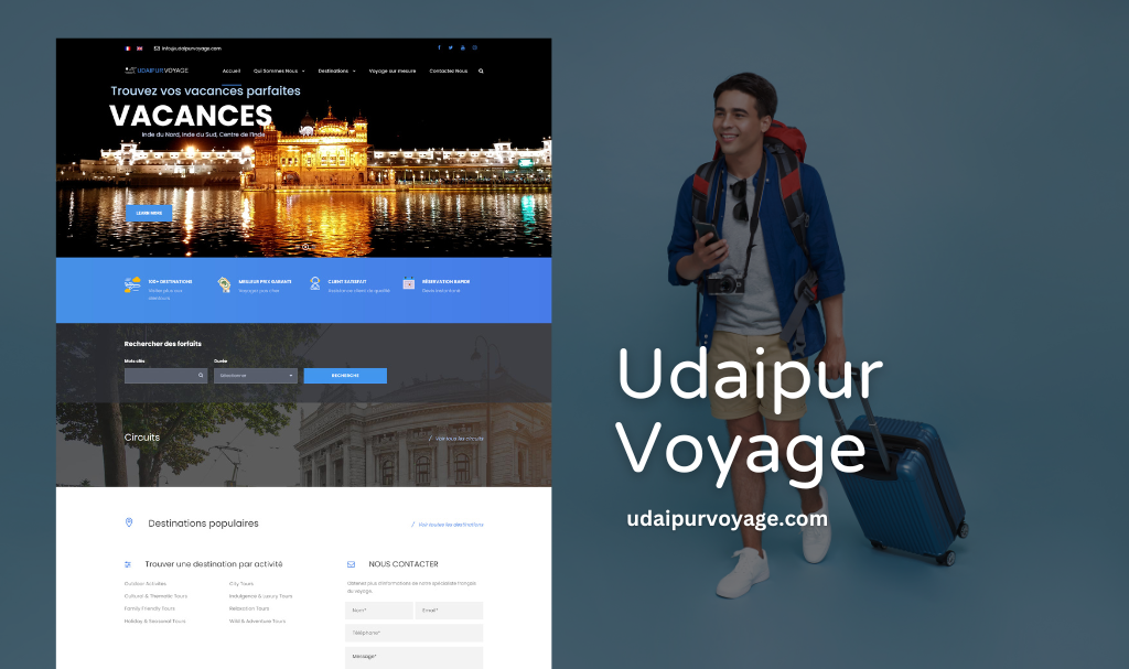 Tour Website Designer in Udaipur