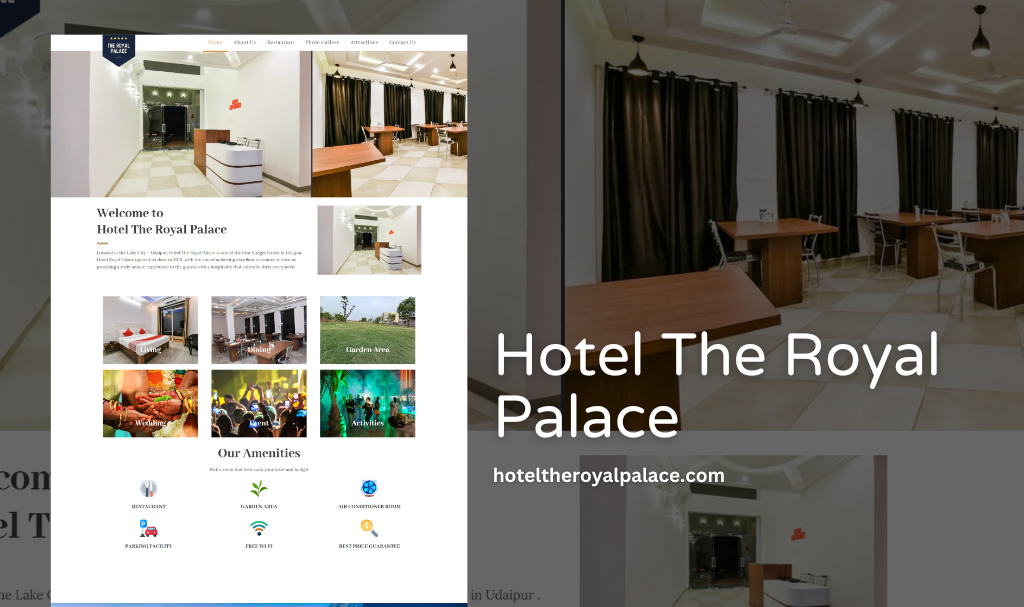 Budget Hotel Website Designer in Udaipur, Rajasthan, India