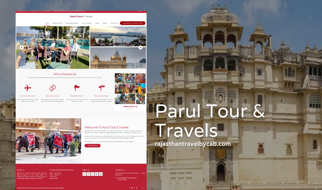 Travel Website Designer in Udaipur, Rajasthan, India