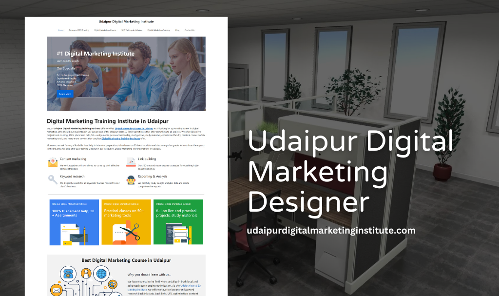 Udaipur Digital Marketing Institute