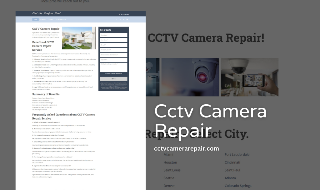 cctv-camera-repair Website Designer in Udaipur, Rajasthan, India