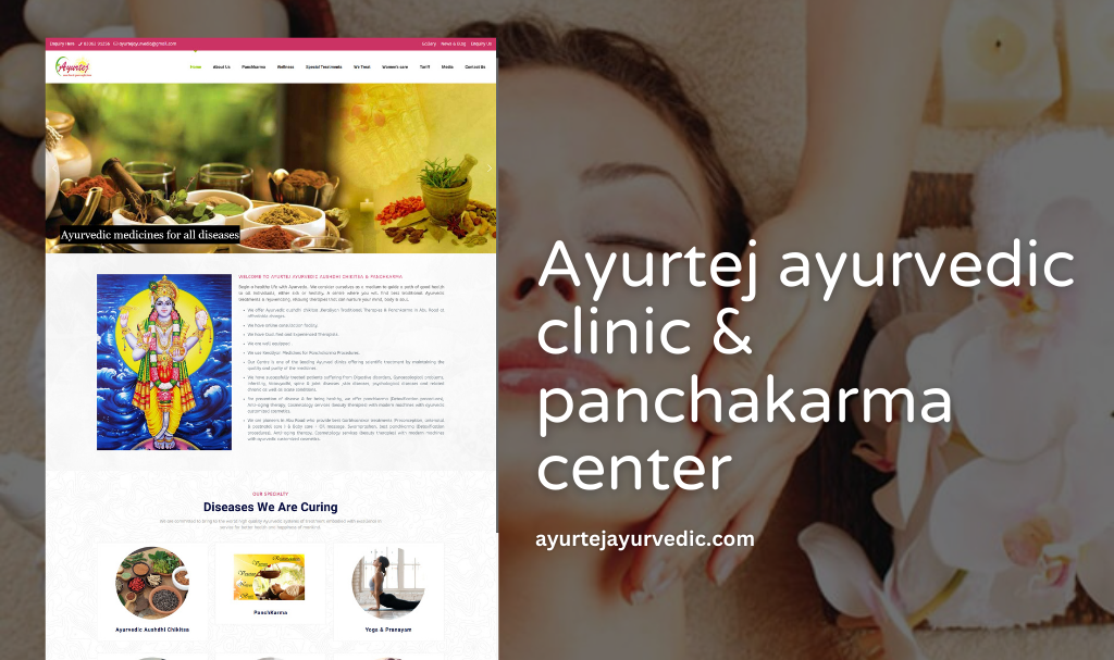 Ayurvedic Clinic Website Designer in Udaipur, Rajasthan, India