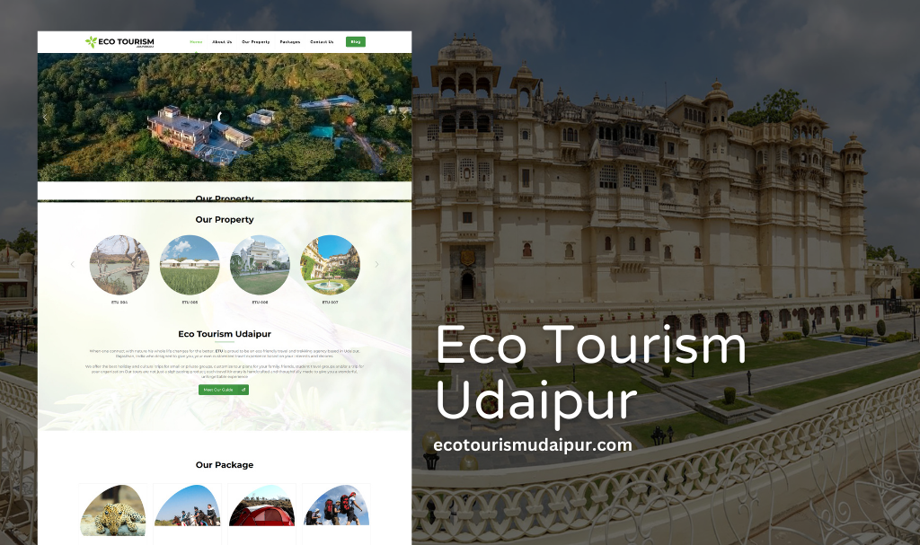 Eco Friendly Travel and Trekking Agency Website Designer in Udaipur, Rajasthan, India