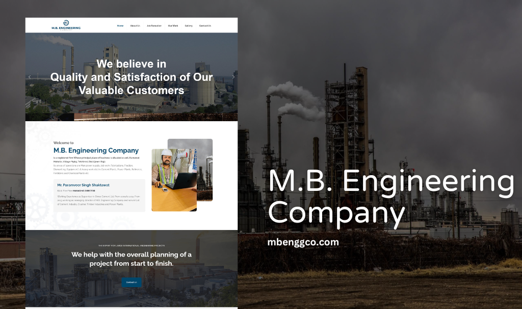 Engineering Company Website Designer in Udaipur, Rajasthan, India