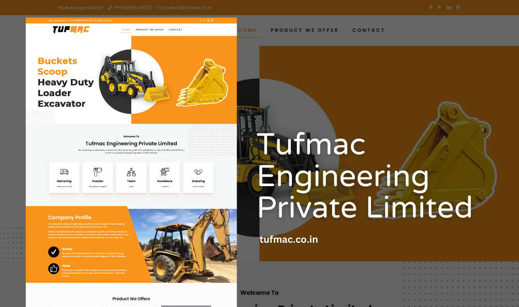 Industrial Spare Parts Website Designer in Udaipur, Rajasthan, India