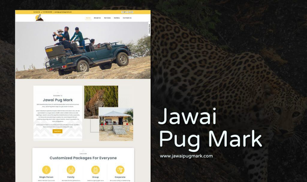 Wildlife Tour Website Designer in Udaipur, Rajasthan, India