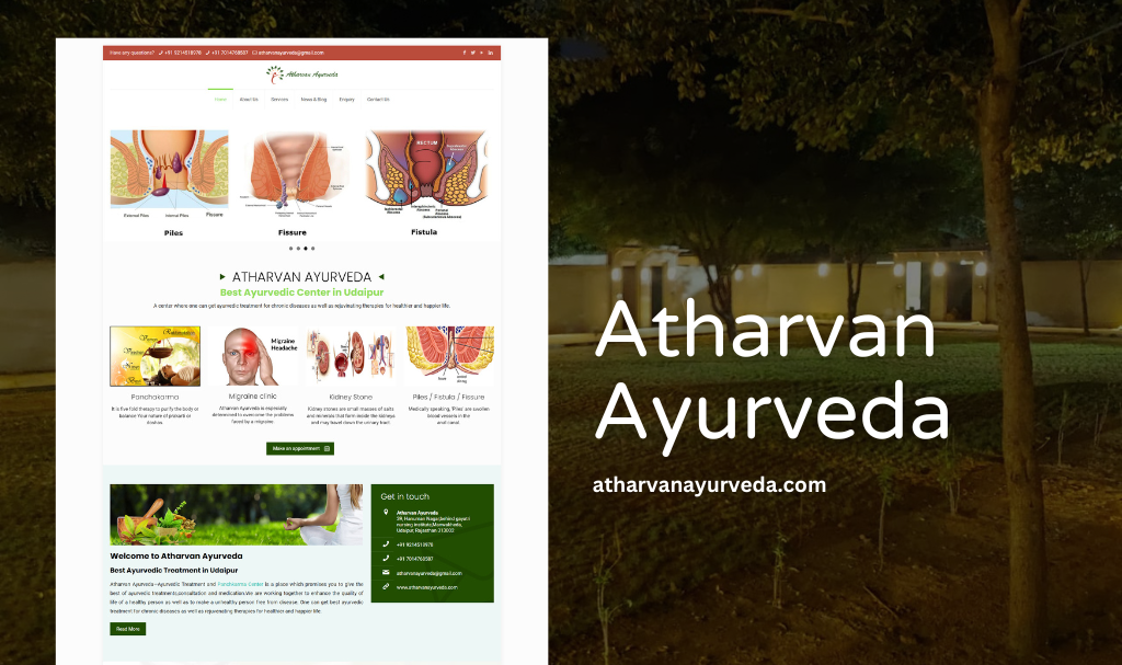 Ayurvedic Website Designer in Udaipur 