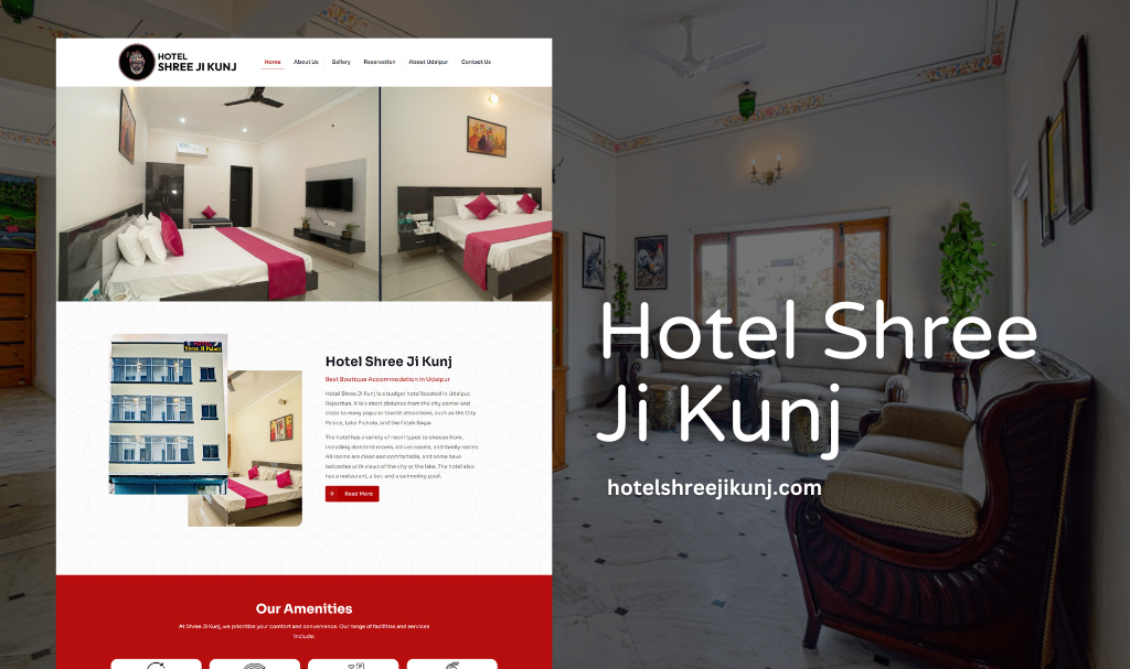 Budget Hotel Website Designer in Udaipur 