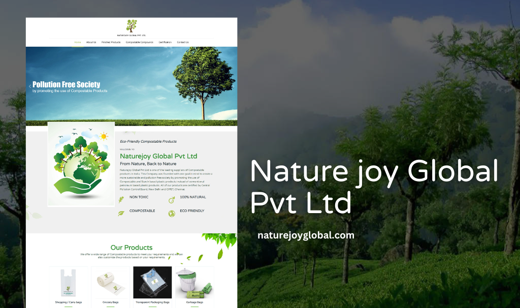 Compostable Product Company Website Designer in Udaipur