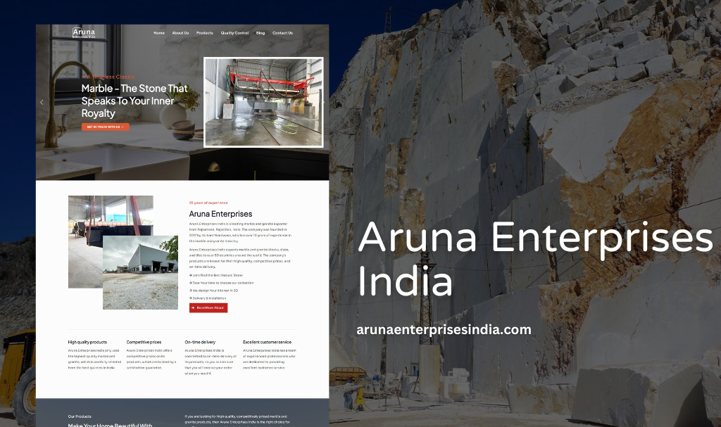 Marble Stone Website Designer in Udaipur 