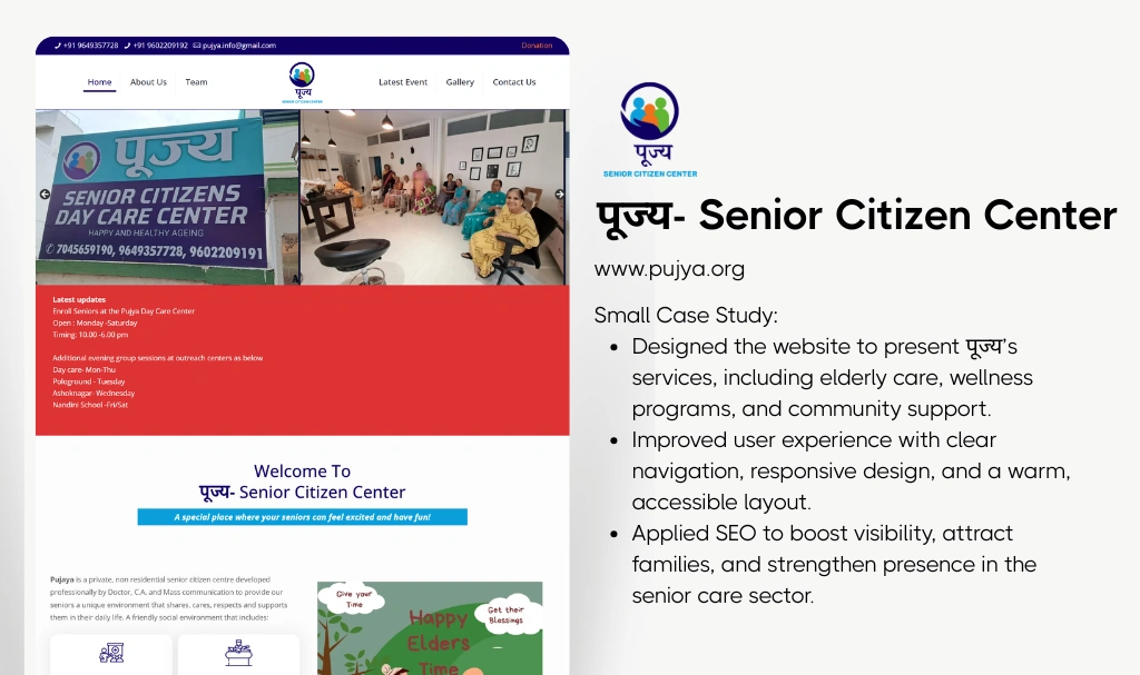 Pujya Senior Citizen Care