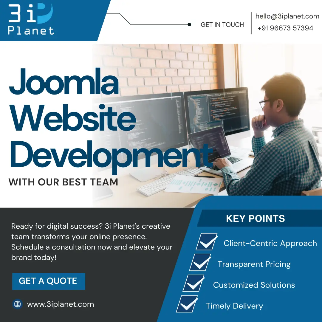 Best Joomla Web Designer Udaipur