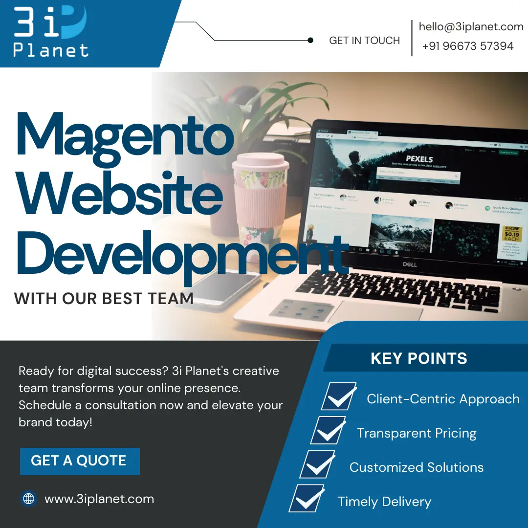 Magento e-commerce web Designer Udaipur