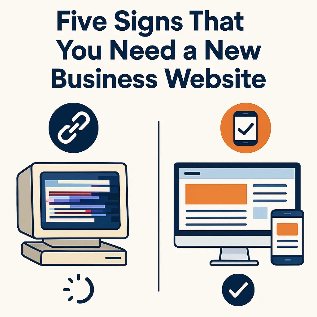 Five Signs That You Need a New Business Website