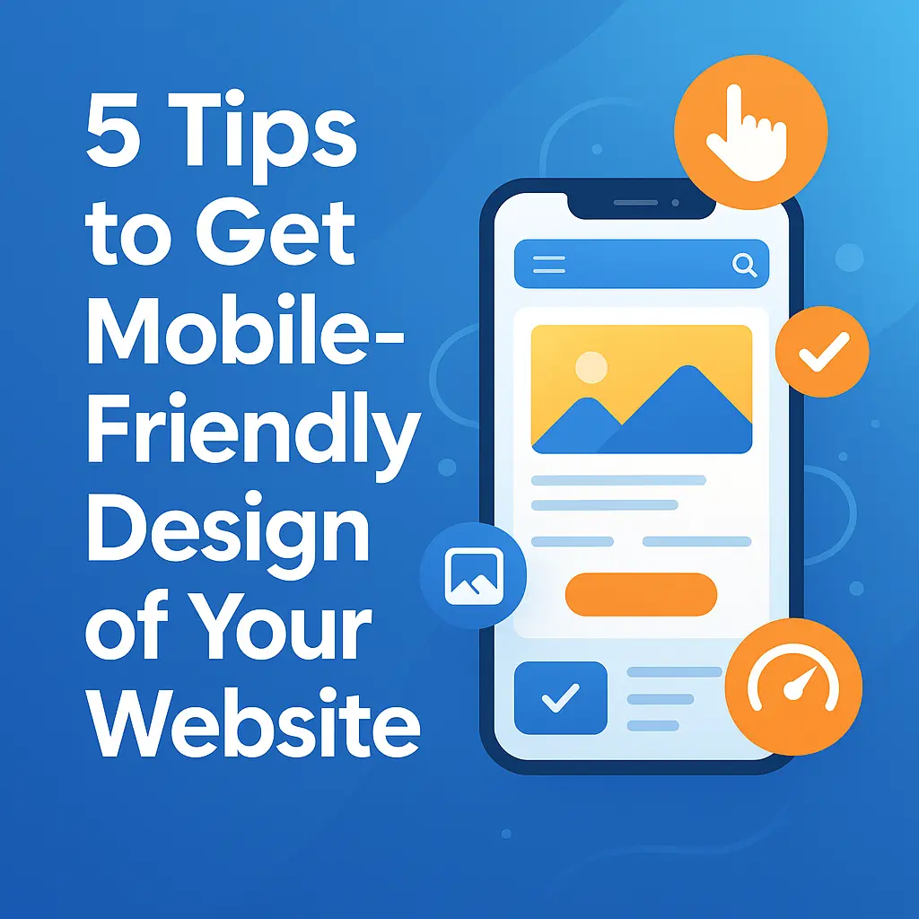 5 Tips to Get Mobile-Friendly Design of Your Website