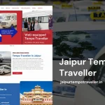 Tempo Traveller services Website Designer in Udaipur