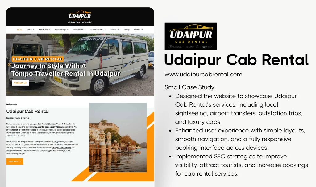 Udaipur Cab Rental