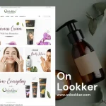 Beauty Website Design 