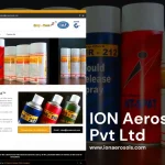 Industrial Spray Products Website Design