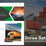 Modern Logistics Websit Design