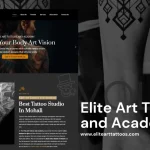 Professional Tattoo Art Website Design