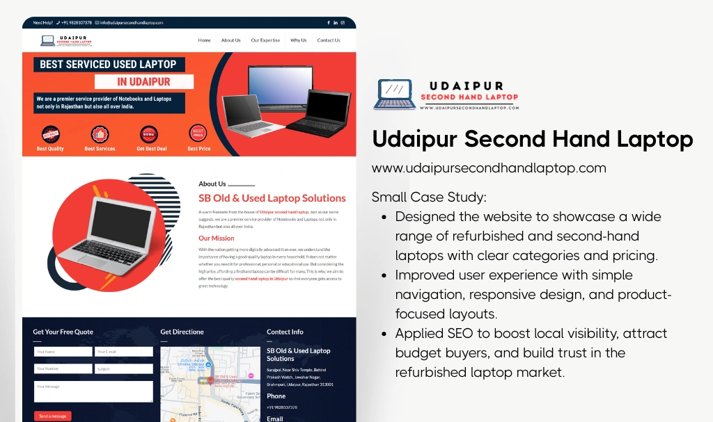 Udaipur Second Hand Laptop