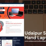 Second-Hand Laptop Website Design