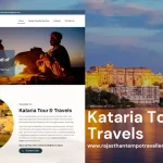 Tour and Travels Website Design 