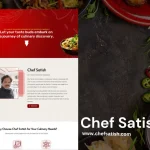 Website Design for Culinary Expert Chef