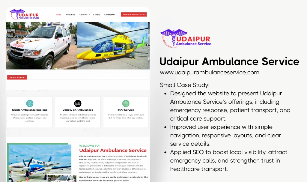 Udaipur Ambulance Service