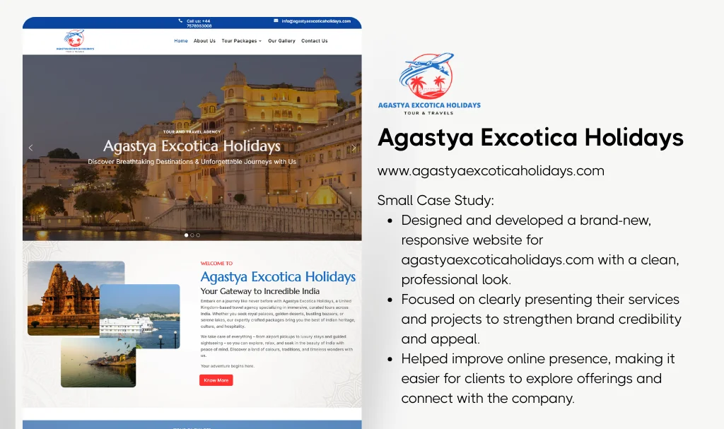 Agastya Excotica Holidays